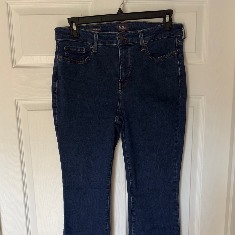 NYDJ Dark Blue Bootcut Jeans